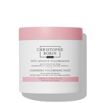 Shop Christophe Robin Cleansing Volumising Paste With Pure Rassoul Clay And Rose 250ml