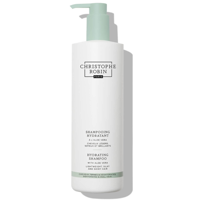 Shop Christophe Robin Hydrating Shampoo With Aloe Vera 500ml