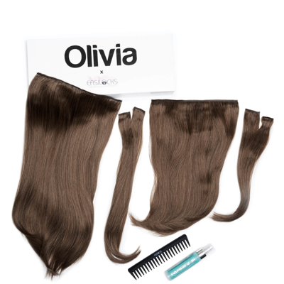 Shop Easilocks Olivia X  Straight Collection (various Options) - Brown Cocoa