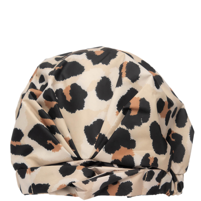 Shop Kitsch Luxe Shower Cap (various Colours) - Leopard