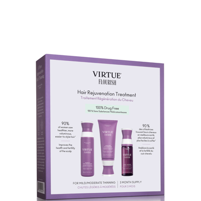 Virtue Flourish Nightly Intensive Hair Rejuvenation Treatment 90 Day