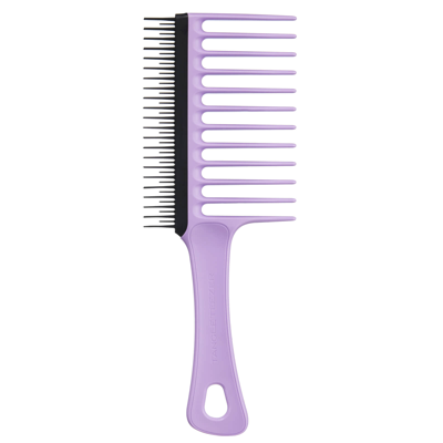 Shop Tangle Teezer Wide Tooth Comb - Lilac/black