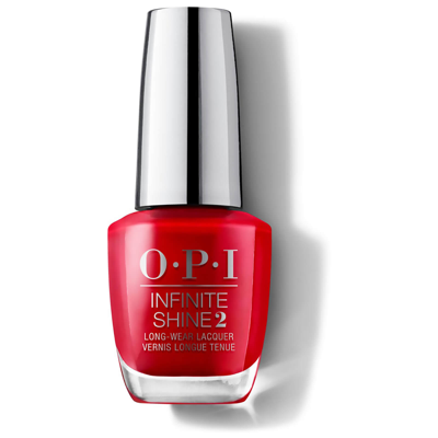 Shop Opi Infinite Shine Nail Lacquer - Big Apple Red 0.5 Fl. oz