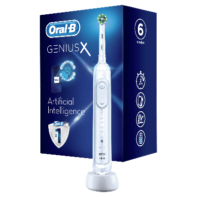 GENIUS X WHITE ELECTRIC TOOTHBRUSH - TOOTHBRUSH