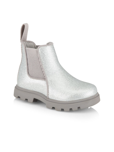 Shop Native Shoes Baby's, Little Kid's & Kid's Kensington Treklite Glitter Chelsea Boots In Silver Glitter