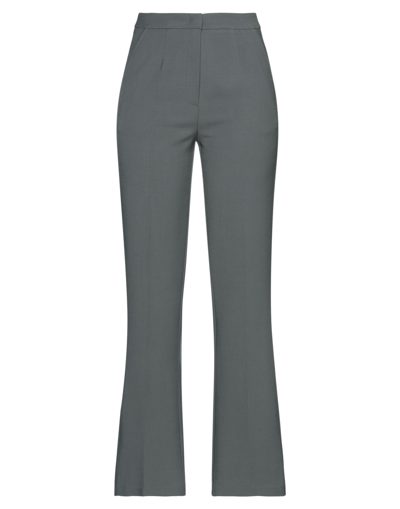 Shop Beatrice .b Woman Pants Lead Size 10 Wool, Polyamide, Elastane In Grey