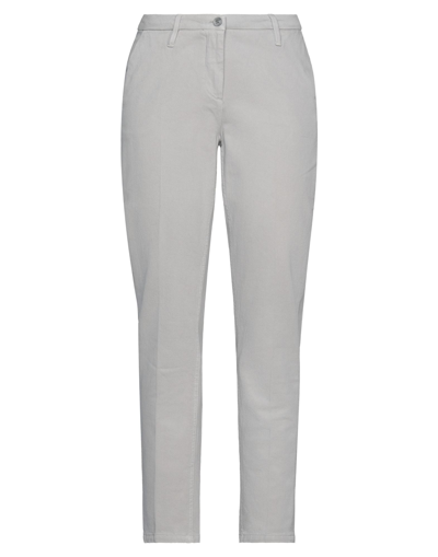 Shop Shaft Woman Pants Light Grey Size 32 Cotton, Elastane