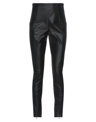 Shop Guess Woman Pants Black Size L Polyester, Elastane, Polyurethane