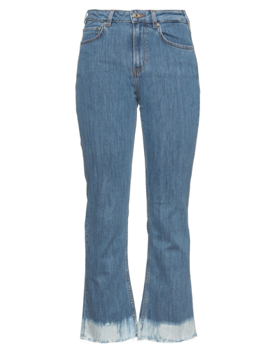 Shop Maison Scotch Woman Jeans Blue Size 27w-30l Cotton, Elastomultiester, Elastane