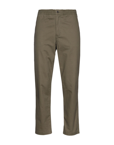 Shop Polo Ralph Lauren Stretch Classic Fit Polo Prepster Pant Man Pants Khaki Size M Cotton, Elastane In Beige