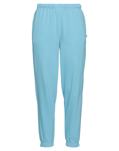 Shop Atm Anthony Thomas Melillo Woman Pants Sky Blue Size L Cotton