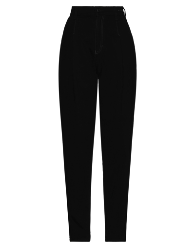 Shop Emporio Armani Woman Jeans Black Size 29 Cotton, Elastane