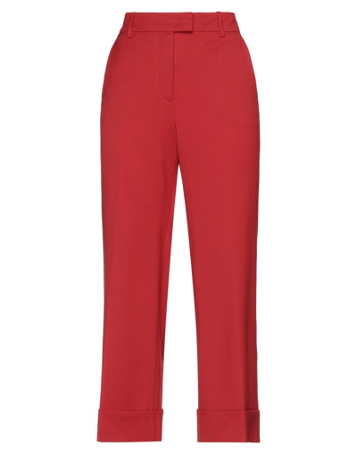 Shop Alberto Biani Pants In Red