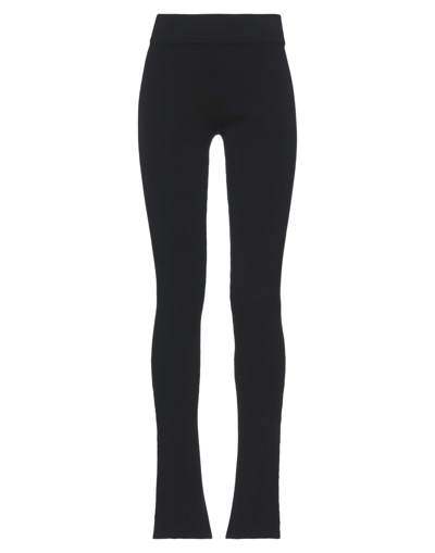 Circus Hotel Ribbed Slim-fit Trousers In Black