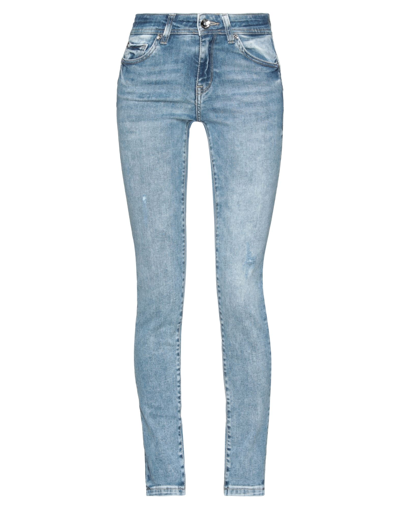 Shop Gaudì Woman Jeans Blue Size 24 Cotton, Polyester, Elastane