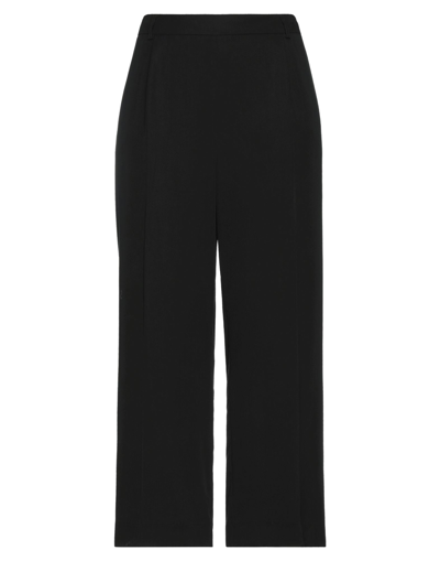 Shop Les Copains Woman Pants Black Size 10 Lyocell