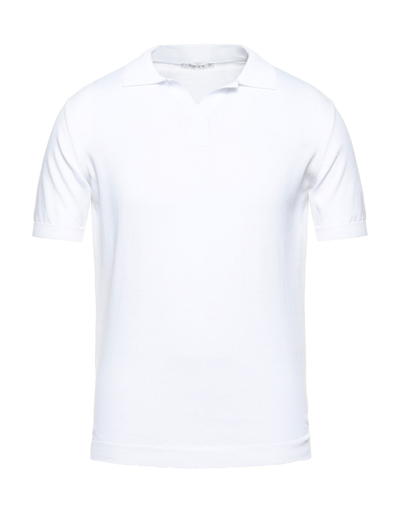 Shop Kangra Cashmere Kangra Man Sweater White Size 44 Cotton