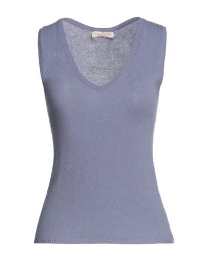 Shop Rossopuro Woman Sweater Pastel Blue Size 12 Cashmere