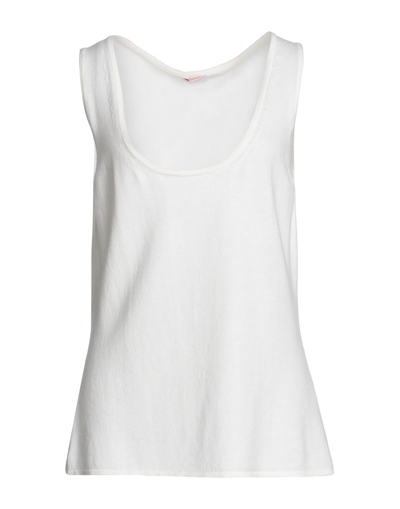 Shop Rossopuro Woman Top Ivory Size 12 Cashmere In White