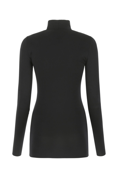 Prada Versatile Stretch Turtleneck Top With Long Sleeves