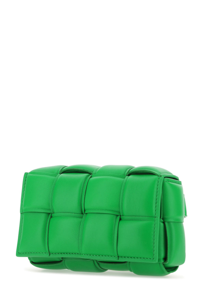 Bottega Veneta Grass Green Nappa Leather Padded Cassette Belt Bag Green  Donna Tu