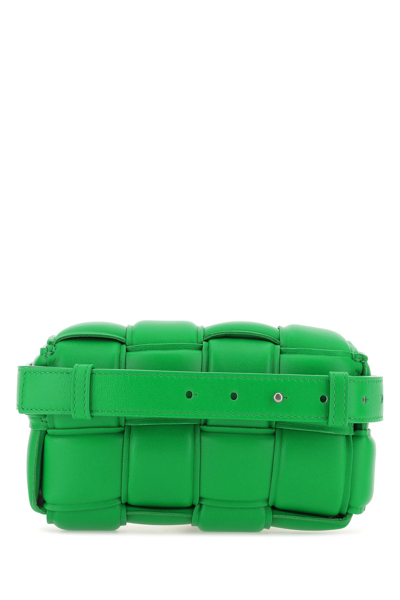 Bottega Veneta Grass Green Nappa Leather Padded Cassette Belt Bag Green  Donna Tu
