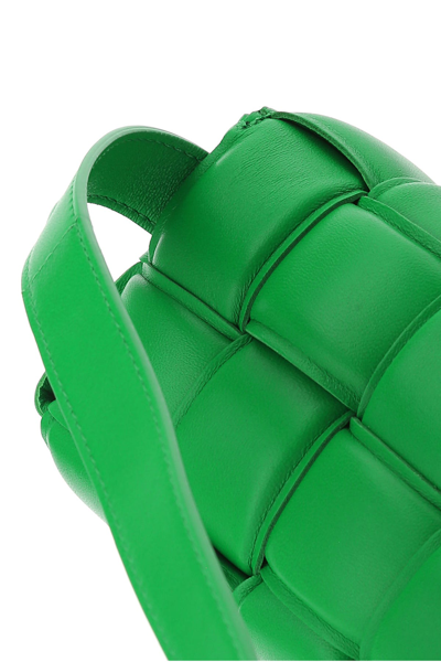 Bottega Veneta Grass Green Nappa Leather Padded Cassette Belt Bag Green  Donna Tu
