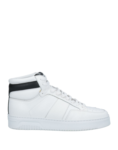 Shop Thoms Nicoll Man Sneakers White Size 12 Calfskin