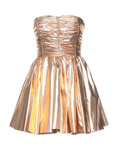 Shop Aniye By Woman Mini Dress Copper Size 8 Polyamide In Orange