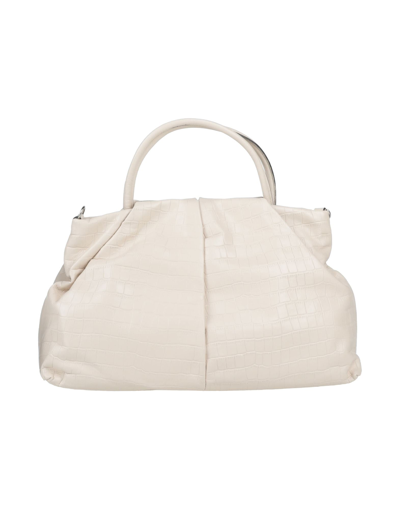 Shop Innue' Handbags In Ivory