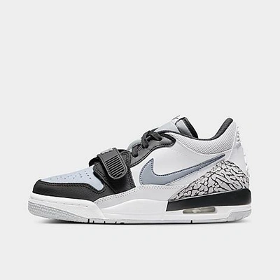 Shop Nike Jordan Boys' Big Kids' Jordan Legacy 312 Low Off-court Shoes In White/black/wolf Grey