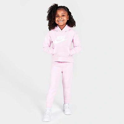 Pink nike jogger set hotsell