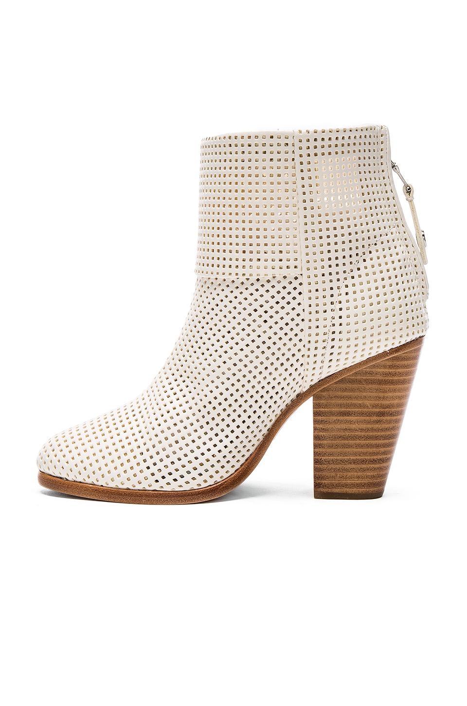rag and bone perforated booties