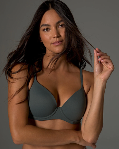 Soma Embraceable Perfect Coverage Bra In Nightwatch Olive