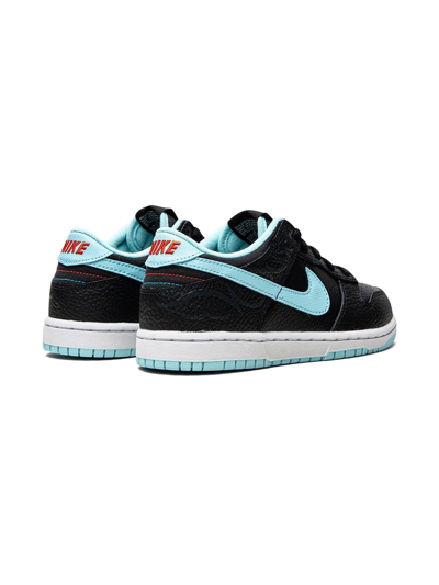 Shop Nike Dunk Low Se "barbershop" Sneakers In Black