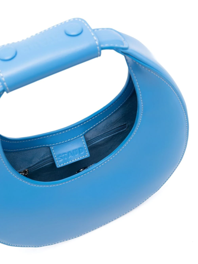Staud Moon Tote Bag In Blue