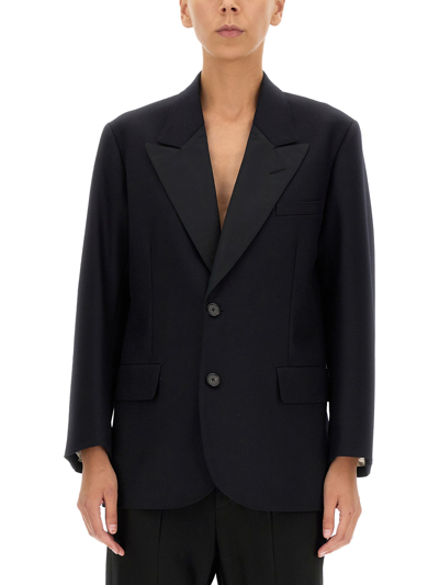 Shop Maison Margiela Tailored Jacket In Blu