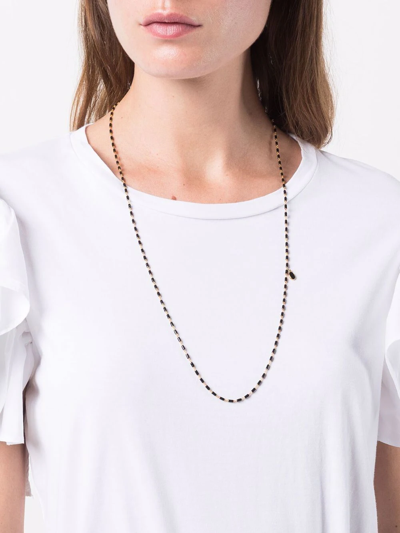 Shop Isabel Marant Beaded Chain Necklace