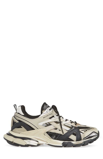 Shop Balenciaga Track 2 Sneaker In Beige / Black