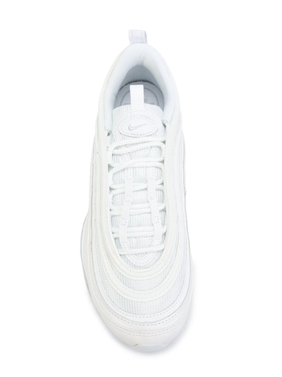 Shop Nike Air Max 97 "triple White" Sneakers