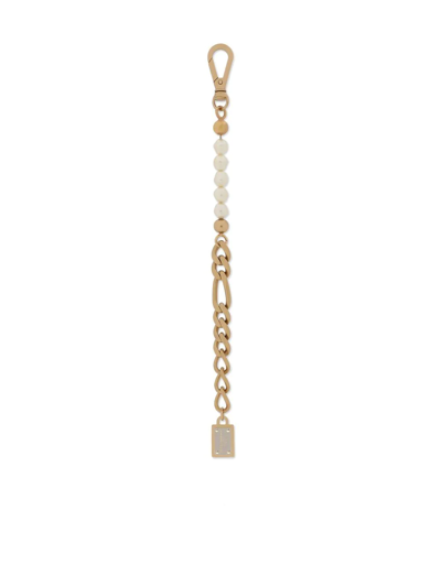 Dolce & Gabbana Logo-plaque Chain-link Bracelet In Gold