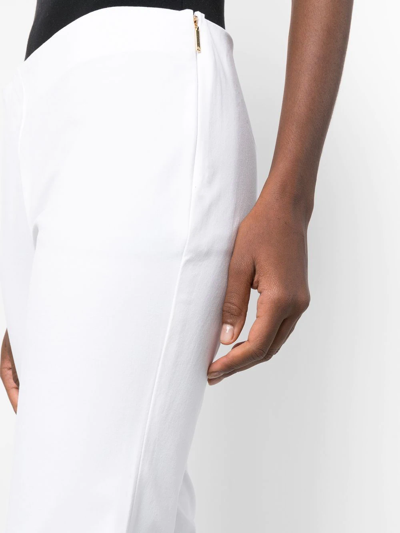Shop Lauren Ralph Lauren Keslina Skinny Trousers In Weiss