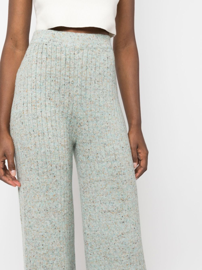 Shop Ulla Johnson Clara High-waist Trousers In Grün