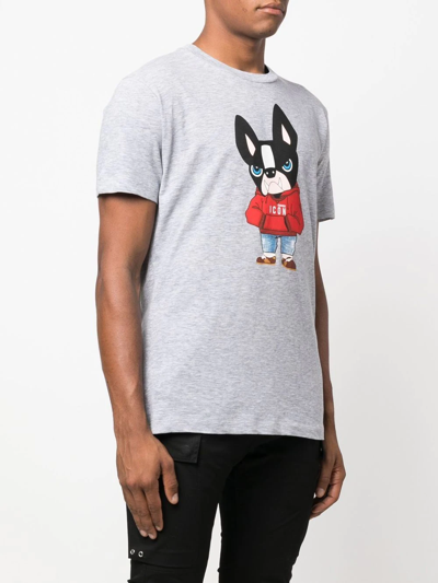 Dsquared2 Cartoon Short-sleeve T-shirt In Grau