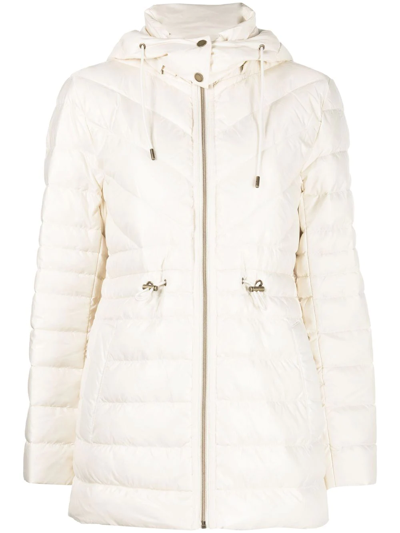 Michael Kors Padded Feather Down Jacket In Beige | ModeSens
