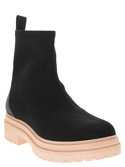 Shop Michael Kors Vomet - Ankle Boot In Black/pink