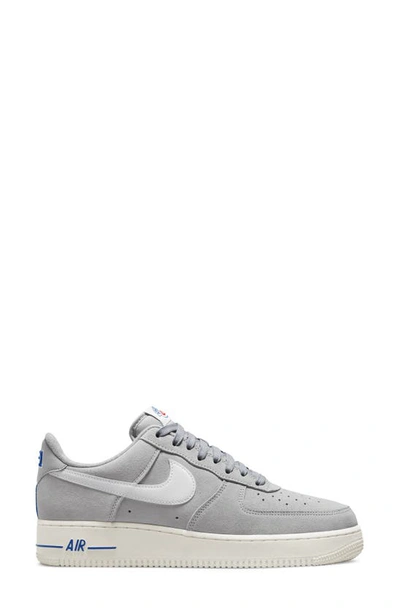 Shop Nike Air Force 1 '07 Lx Sneaker In Smoke Grey/ Sail/ Hyper Royal