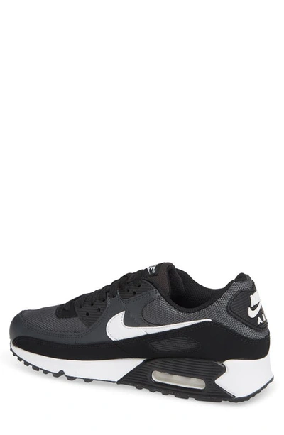 Shop Nike Air Max 90 Sneaker In Grey/ White/ Smoke Grey/ Black
