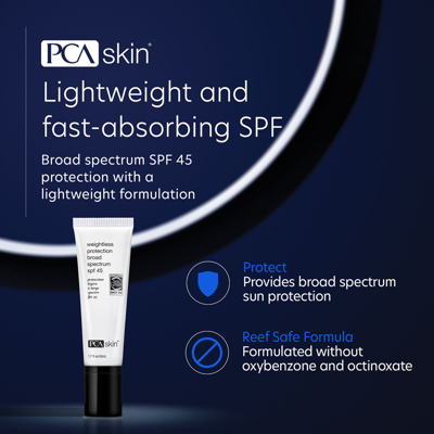 Pca Skin Weightless Protection Broad Spectrum Spf 45 In Default Title