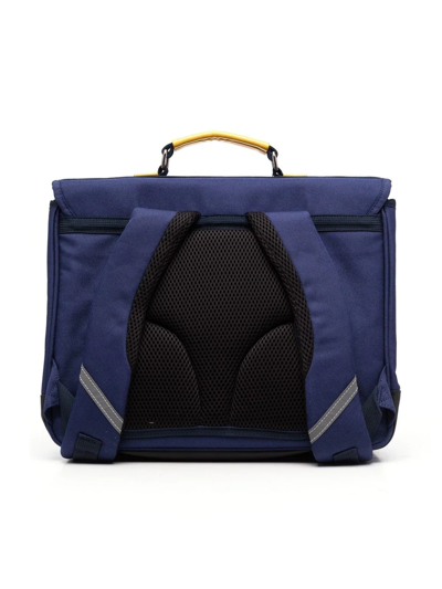 Shop Caramel Lightning Bolt Appliqué Backpack In 蓝色